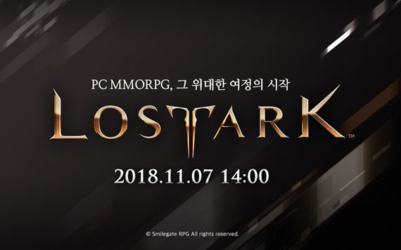 블록버스터 온라인 MMORPG ‘로스트아크’ , 11월 7일 공개서비스 시작