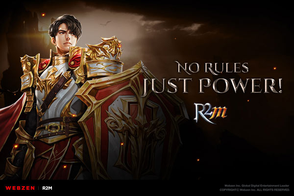 ‘No Rules, Just Power!’, 웹젠 ‘R2M’ 사전 캐릭터 생성 접수 마감 본문 이미지