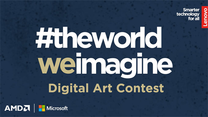 레노버, 디지털 아트 공모전 ‘The World We Imagine’ 캠페인 개최 본문 이미지