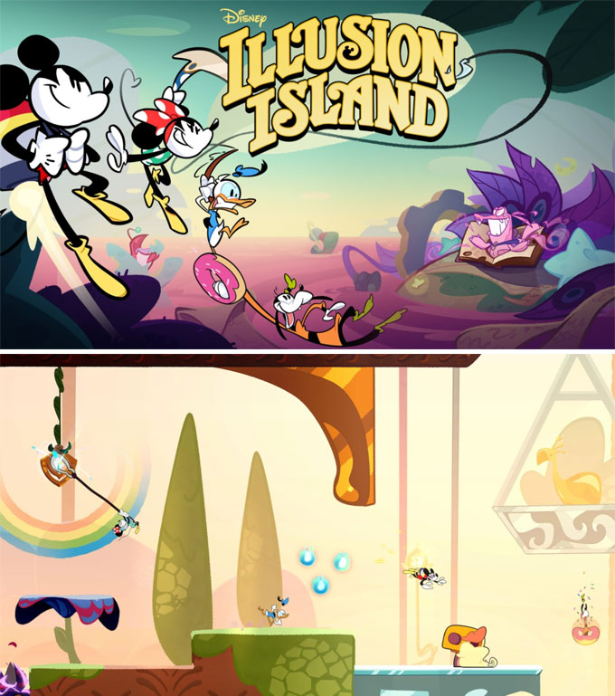 미키와 친구들의 모험 ‘디즈니 일루전 아일랜드(Disney Illusion Island)’ 7월 28일 본문 이미지