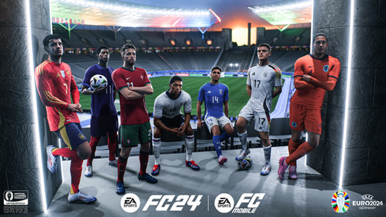 EA 스포츠, EA SPORTS FC 24와 EA SPORTS FC Mobile에 UEFA EURO 2024 업데이트 예정 본문 이미지