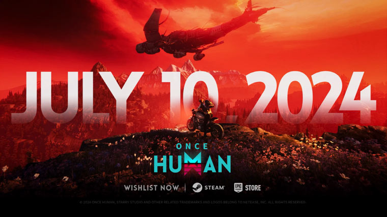 넷이즈 ‘원스휴먼(Once Human)’ 정식 출시일 공개. 한국 시각 7월 10일 PC 버전으로 출시 본문 이미지