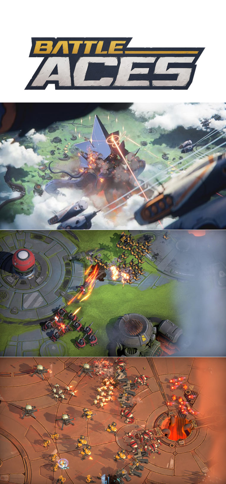 언캡드 게임즈, 모두를 위한 액션 RTS ‘Battle Aces’ 최초 공개 본문 이미지