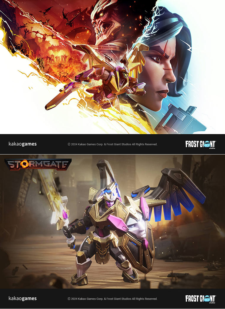 카카오게임즈 신작 RTS ‘스톰게이트’, 신규 영웅 및 비주얼 업그레이드 담은 ‘헌터’ 업데이트 본문 이미지