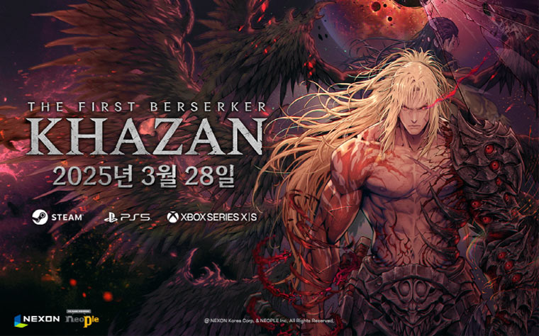 넥슨, ‘퍼스트 버서커: 카잔’ 2025년 3월 28일 글로벌 정식 출시 예고! 본문 이미지