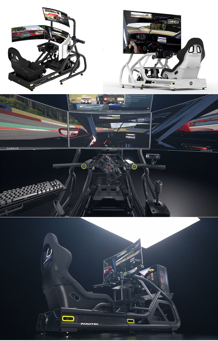 파나텍(Fanatec), CES2025 시뮬레이션 레이싱 ‘클럽스포트 GT 콕핏’ 발표 본문 이미지