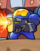 벙커 디펜스: 1억 마리 막기 게임 이미지