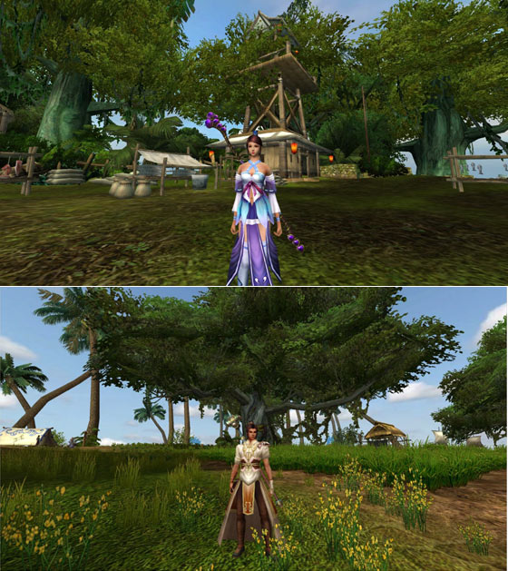 무협 MMORPG ‘아란전기’ , 캐릭터 스크린샷 공개