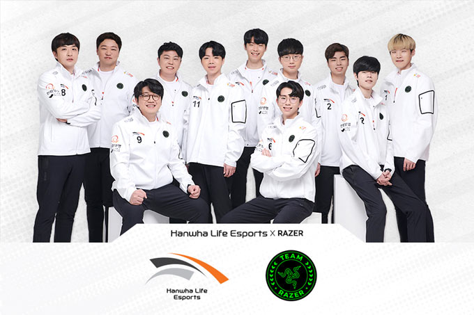 한화생명e스포츠, 레이저와 스폰서십 계약 체결