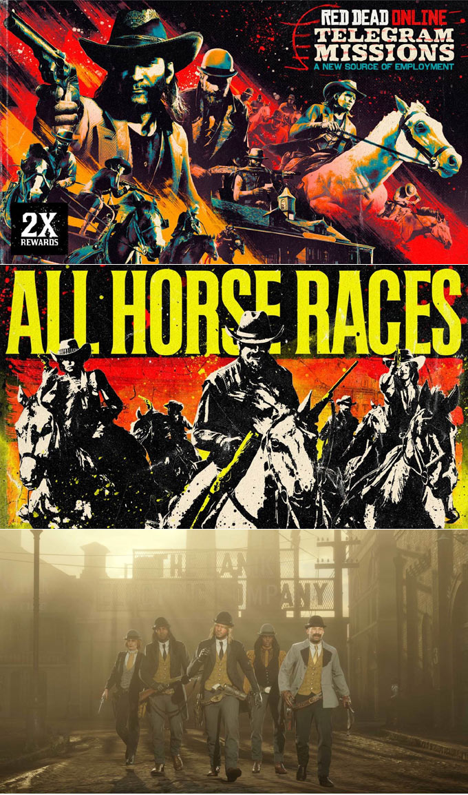 락스타 게임즈, ‘RED DEAD 온라인’ 새 일거리 임무와 기회의 땅 보너스 제공