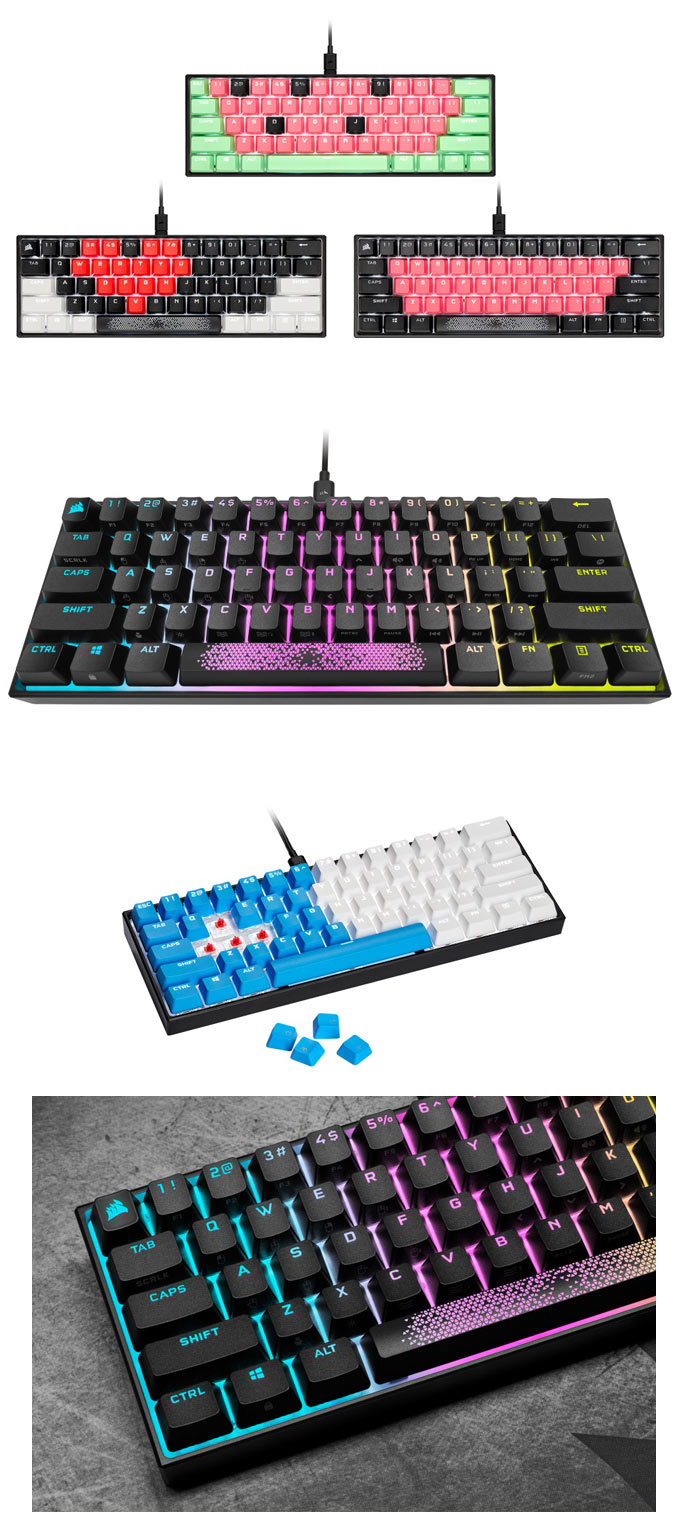 커세어, ‘K65 RGB 미니 60% 기계식 게이밍 키보드’ 출시