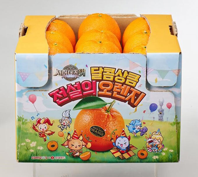 컴투스, 서머너즈 워X롯데마트 콜라보레이션 ‘달콤상큼 전설의 오렌지’ 출시