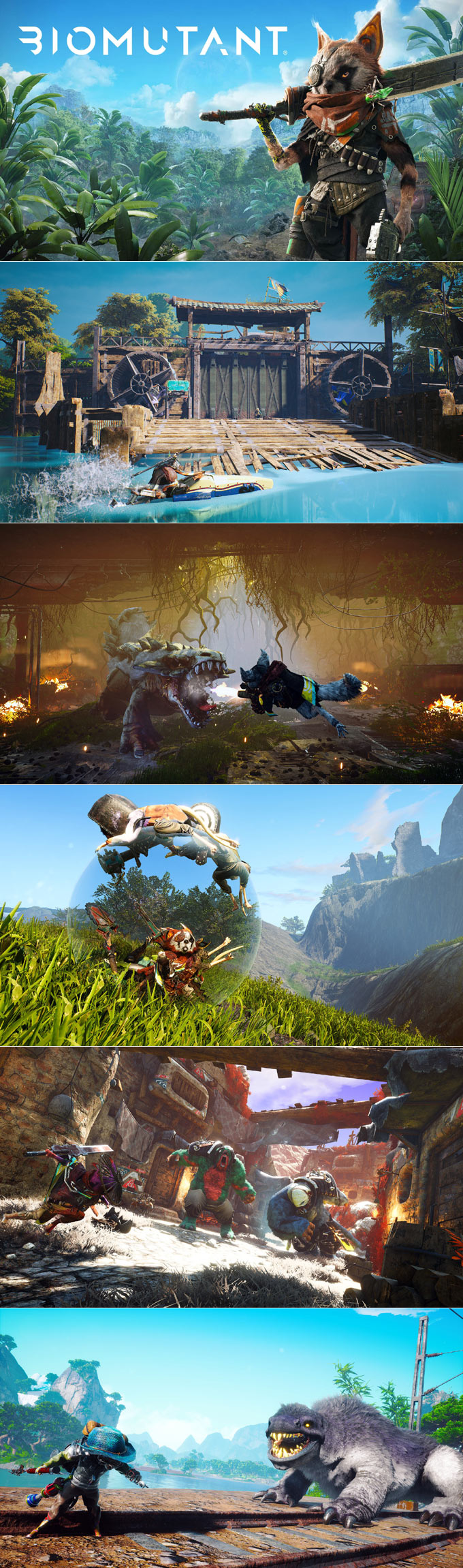 오픈월드 액션 RPG ‘바이오뮤턴트’ 자막 및 음성 한국어판 5월25일 출시 예정