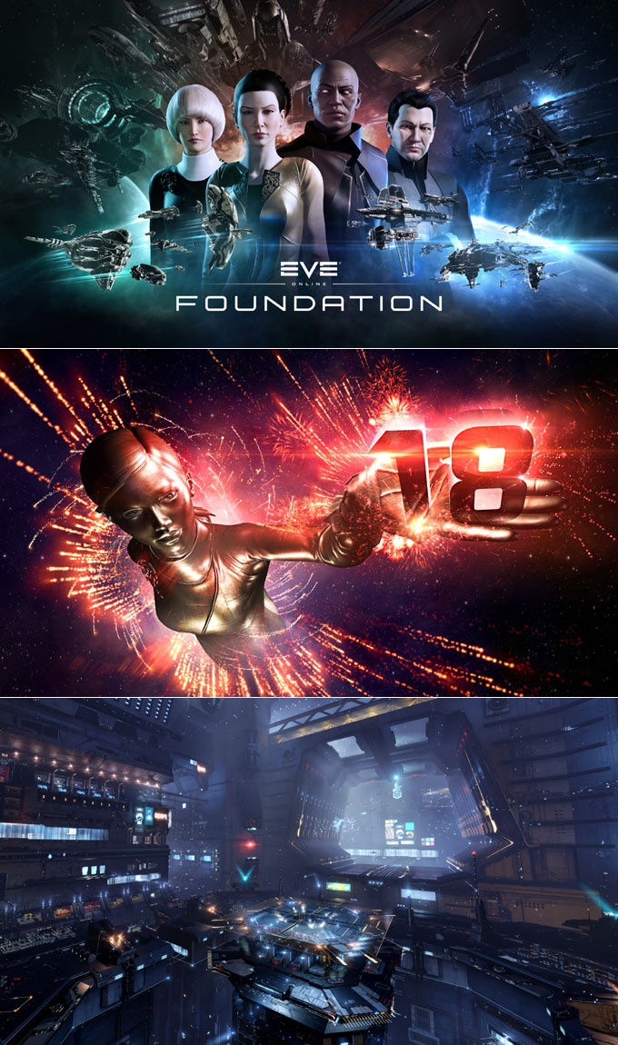 이브 온라인, 제2분기 업데이트 Foundation 발표 및 18주년 기념 이벤트 개최