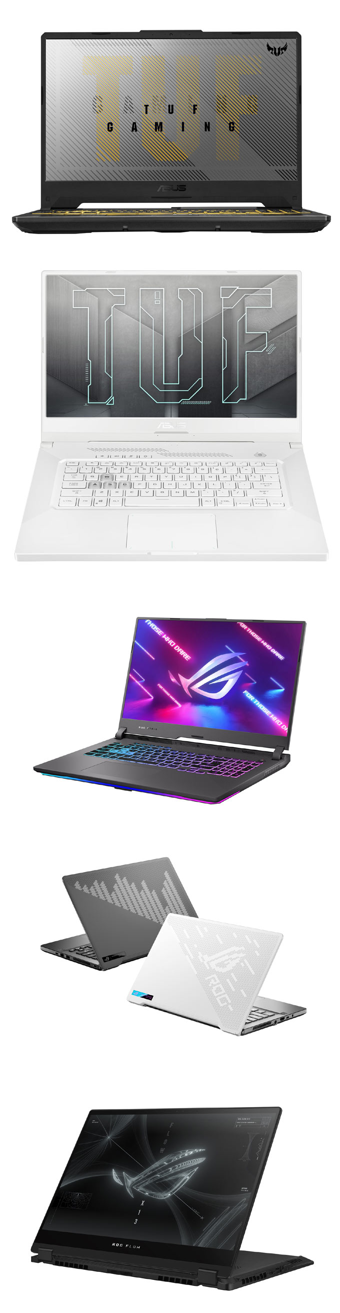 ASUS, 엔비디아 지포스 RTX30시리즈 GPU탑재한 고성능 게이밍 노트북 7종 출시