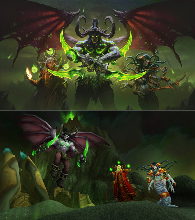 월드 오브 워크래프트®: 불타는 성전 클래식®, 오늘 출시!