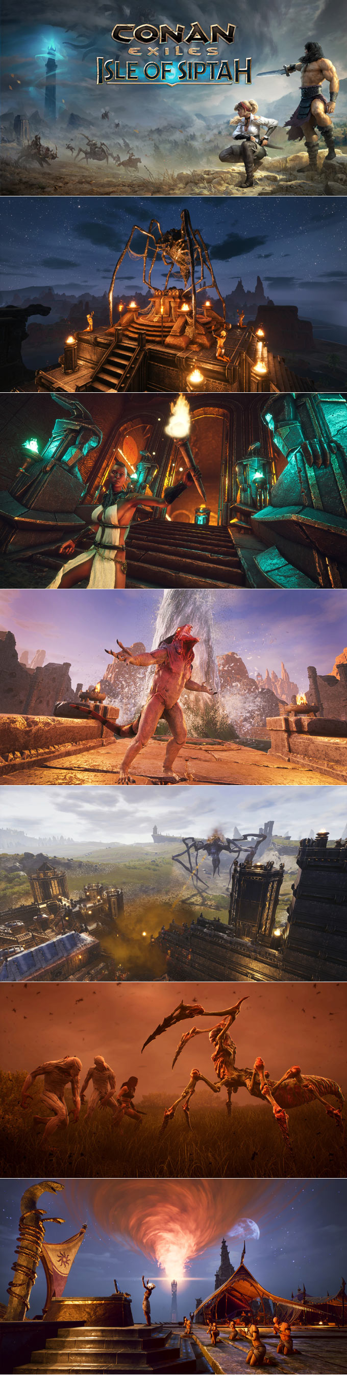 코난 엑자일, PS4 한국어판 신규 콘텐츠 ‘시타 섬’ 및 번들 에디션 6월14일 출시