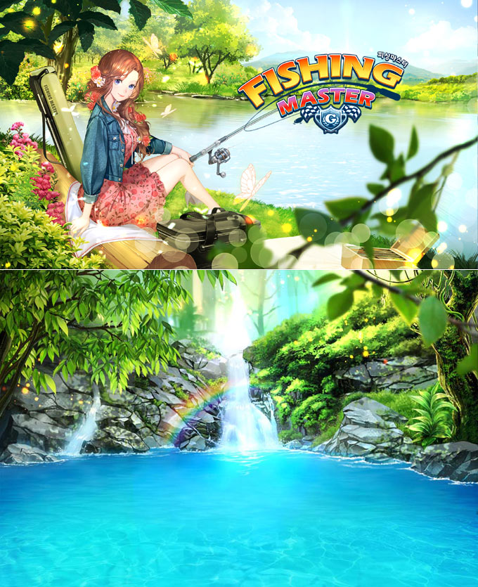 게임빌 ‘피싱마스터’, 신규 낚시터 ‘왈츠 베일 폭포’ 오픈