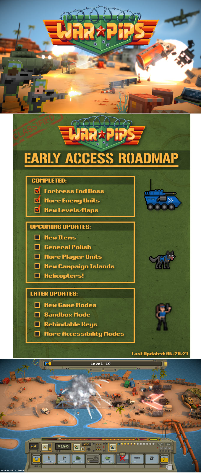 데달릭 엔터테인먼트 픽셀 전략 전투 게임 ‘워핍스’, 첫번째 대규모 업데이트 발표