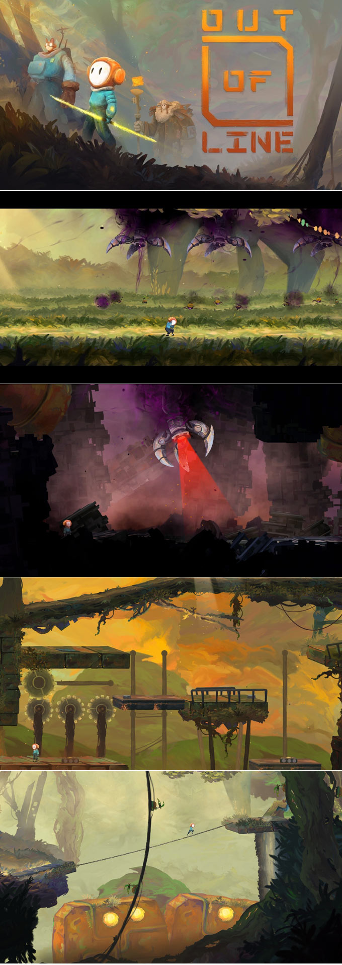 ‘아웃 오브 라인(Out of Line)’  PC 한국어판 오늘 출시 및 프로모션 실시