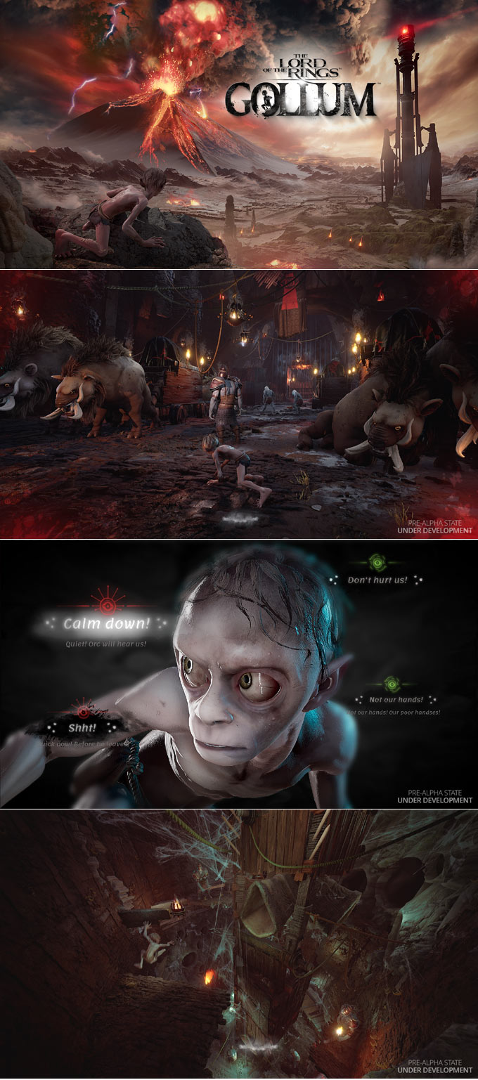 데달릭 엔터테인먼트, ‘반지의 제왕:골룸‘ 세부 사항 공개