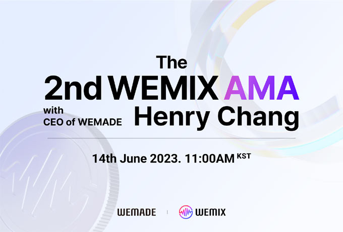 제2회 WEMIX AMA 간담회 6월 14일 개최