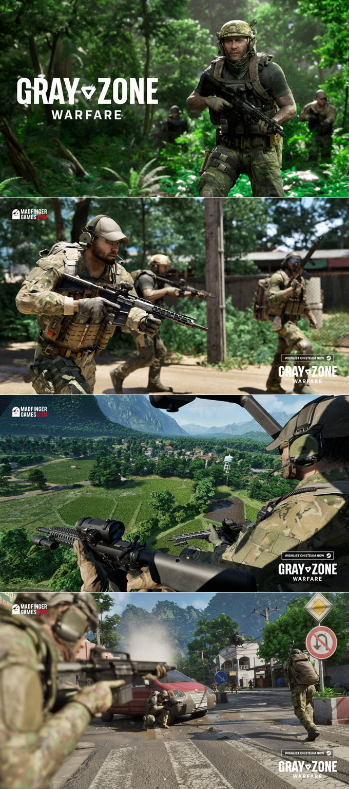 매드핑거 게임즈 오픈월드 전술 FPS ‘그레이 존 워페어’ 발표 본문 이미지