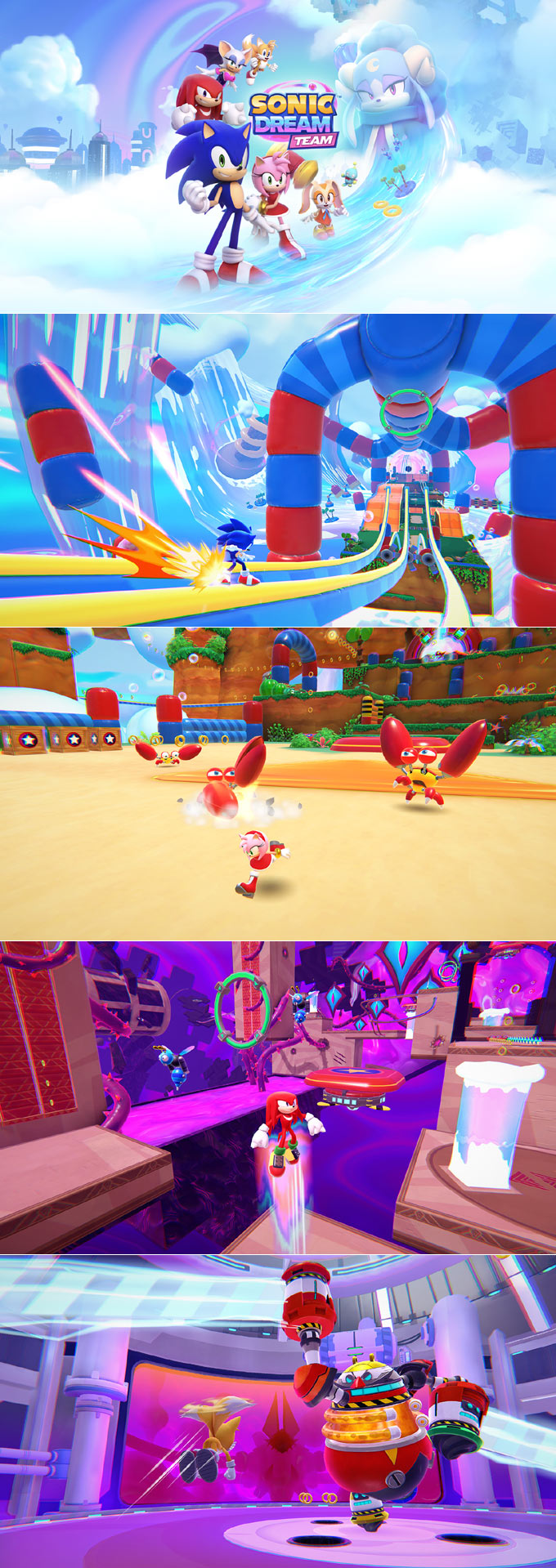 ‘Apple Arcade’ 통해 신작 3D 어드벤처 ‘소닉 드림 팀’ 배포 시작 본문 이미지