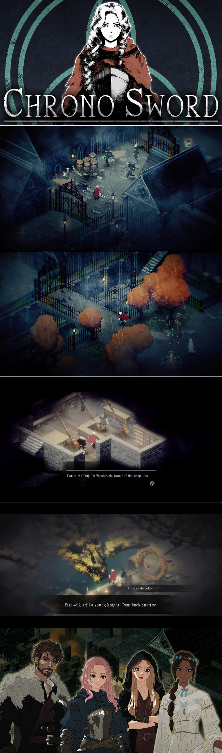 CFK, 픽셀아트 소울라이크 액션 RPG 신작 ‘크로노소드’ 전 플랫폼으로 글로벌 퍼블리싱 본문 이미지