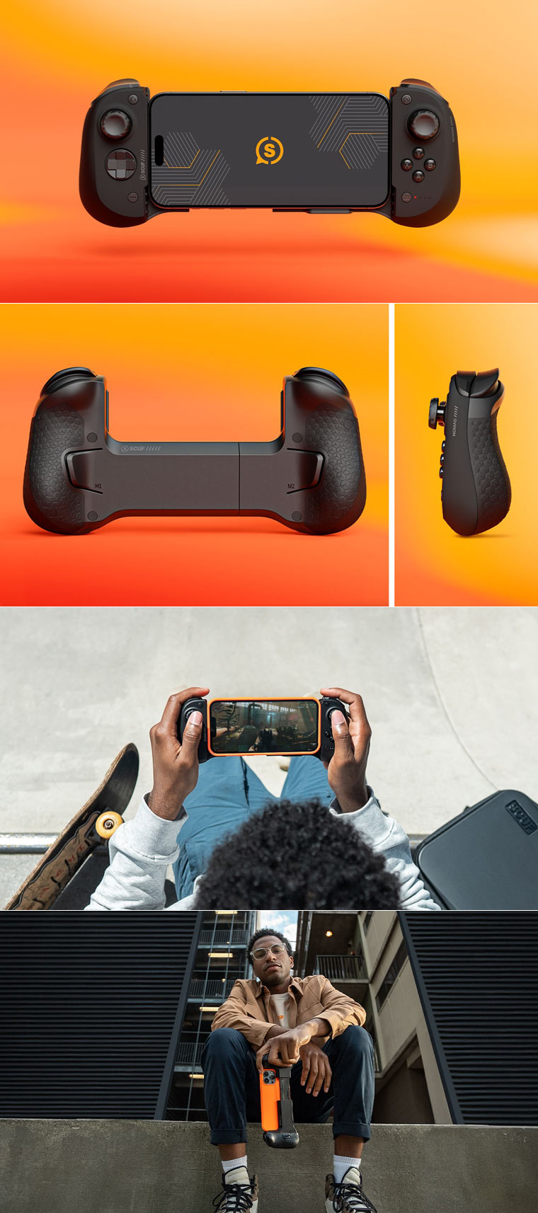 스커프(SCUF), 스마트폰 게임용 컨트롤러 ‘스커프 노마드(SCUF Nomad)’ 출시 본문 이미지