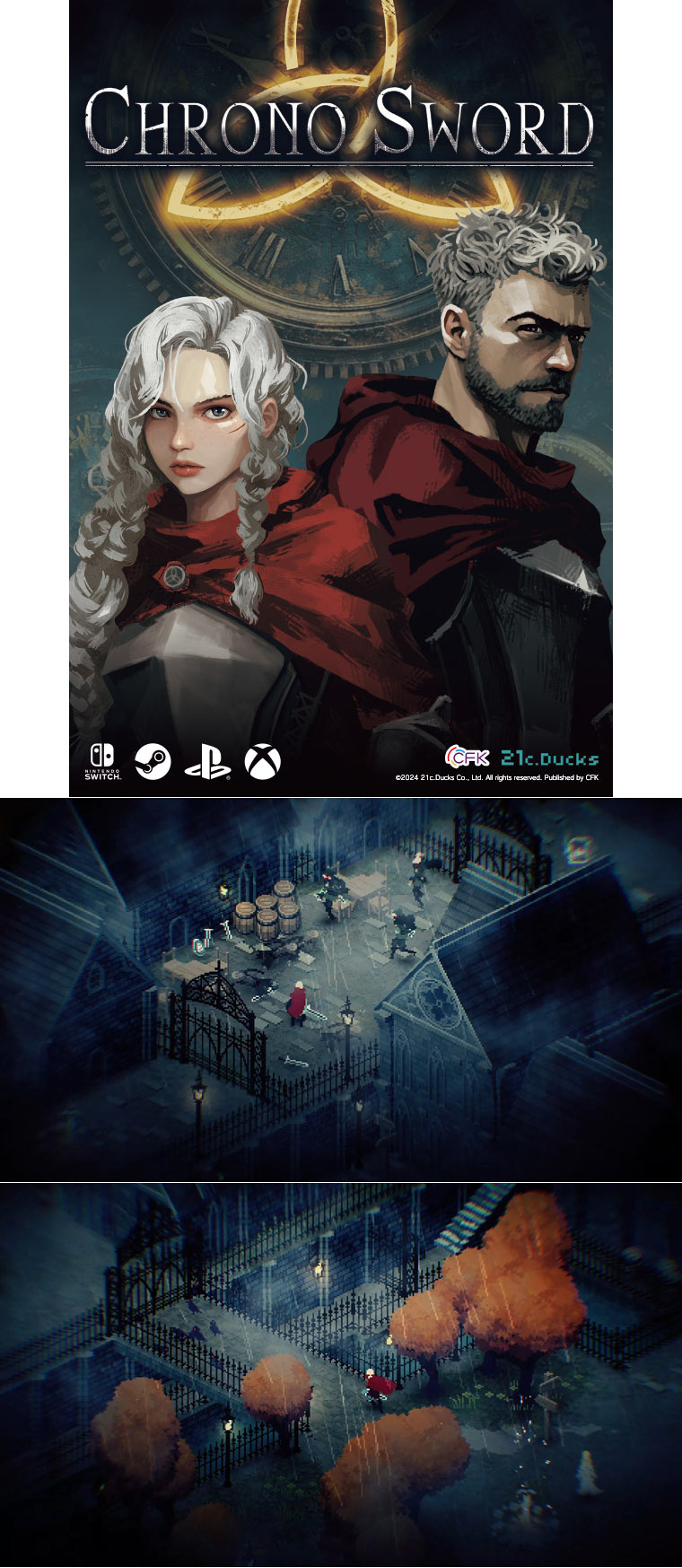 픽셀아트 소울라이크 액션 RPG 신작 ‘크로노소드’, 도쿄게임쇼 2024 시연작으로 출전! 본문 이미지