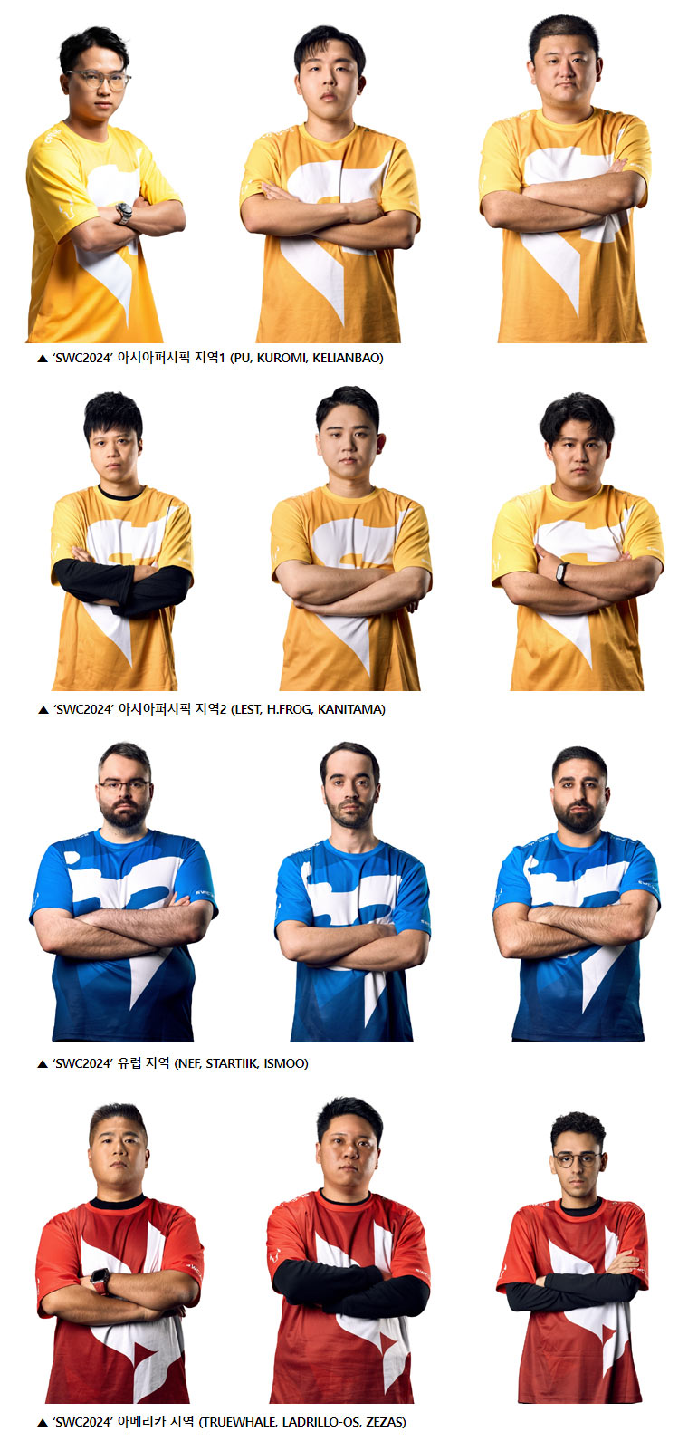 SWC2024 월드 파이널 D-2, 12명의 챔피언 도전자가 전하는 각오 본문 이미지