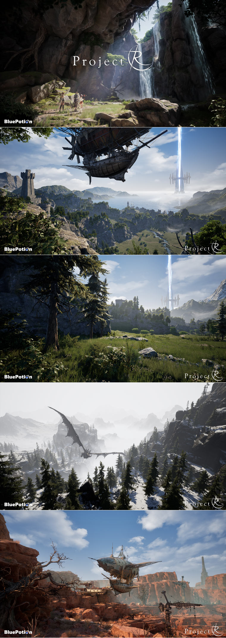 블루포션게임즈, MMORPG 노하우 집대성한 야심작 ‘프로젝트R’ 최초 공개 본문 이미지