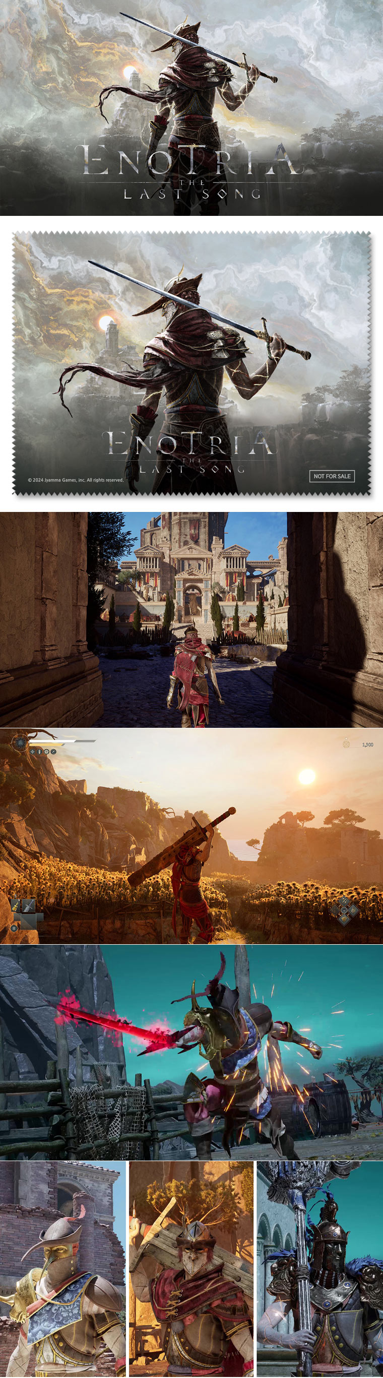 소울라이크 액션 RPG ‘에노트리아 더 라스트 송’ PS5용 패키지 1월 16일부터 예약판매 개시! 본문 이미지