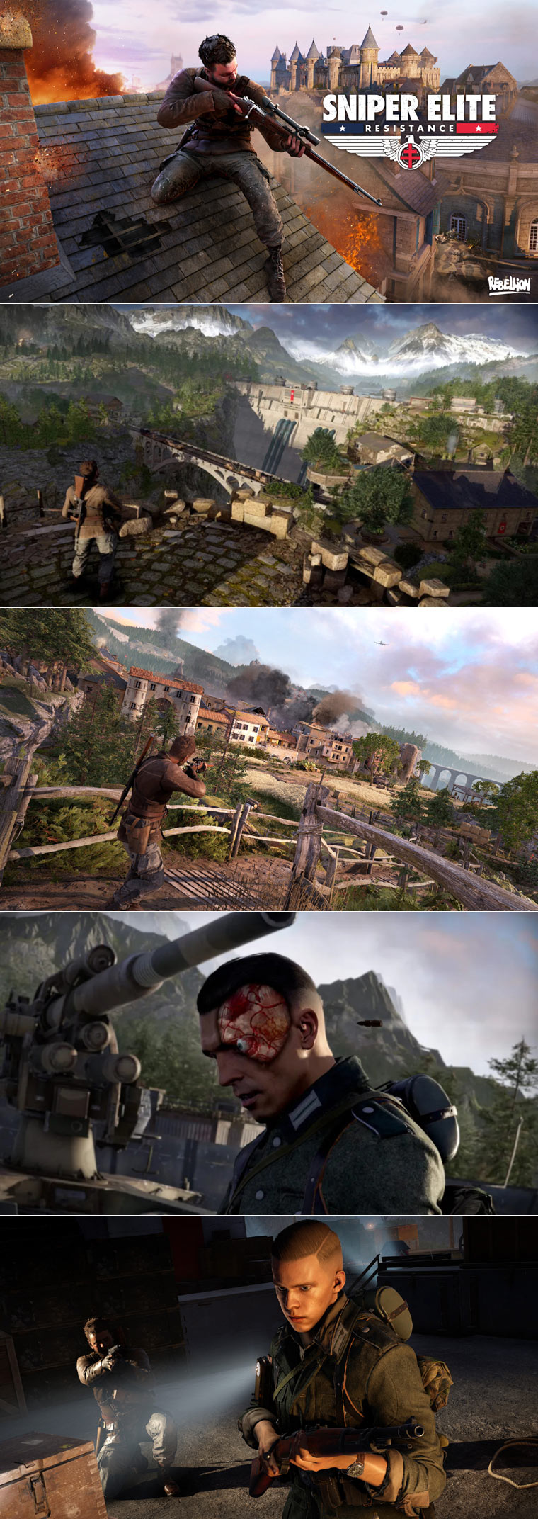 3인칭 슈팅 게임 ‘스나이퍼 엘리트 레지스탕스’ PS5 실물 패키지 정식 출시, 절찬 판매 중