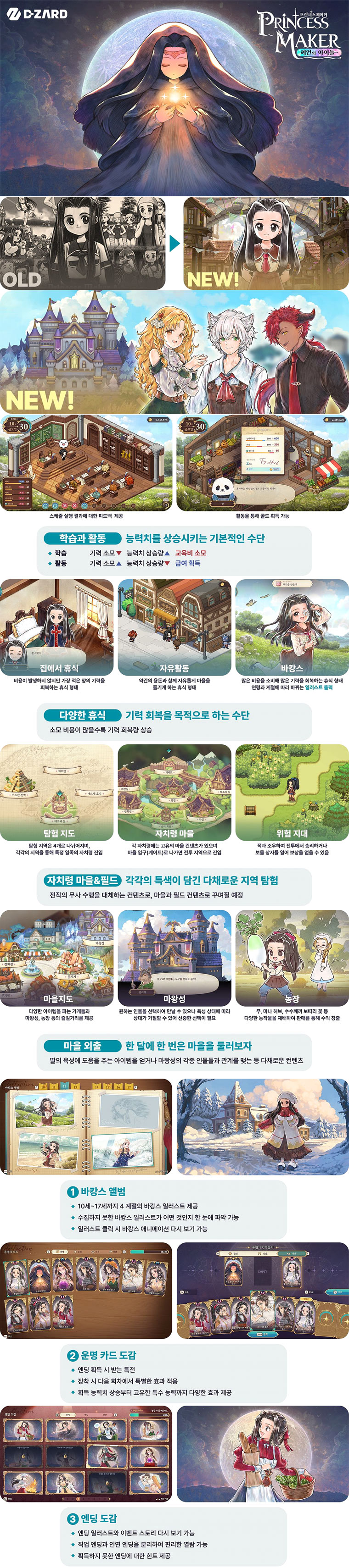 프린세스 메이커 신작 프로젝트 ‘프린세스 메이커 : 예언의 아이들’로 정식 타이틀명 확정