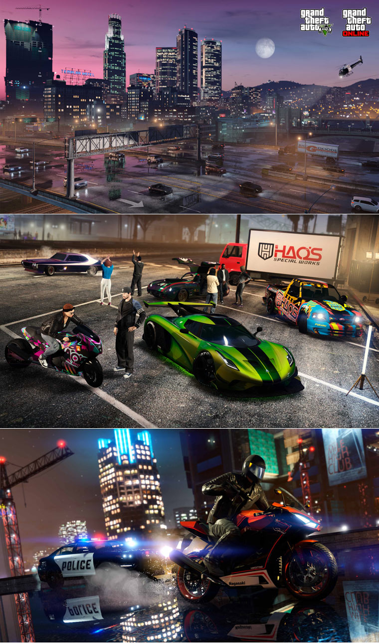 락스타게임즈, GTA5 무료 업그레이드 3월 4일 출시 본문 이미지