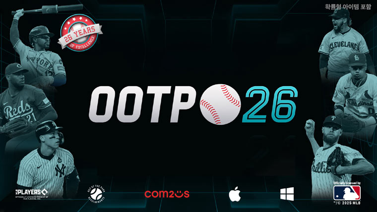 컴투스, 글로벌 야구 매니지먼트 게임 ‘OOTP 26’ 출시… 시리즈 최초 WBC 대회 등장!