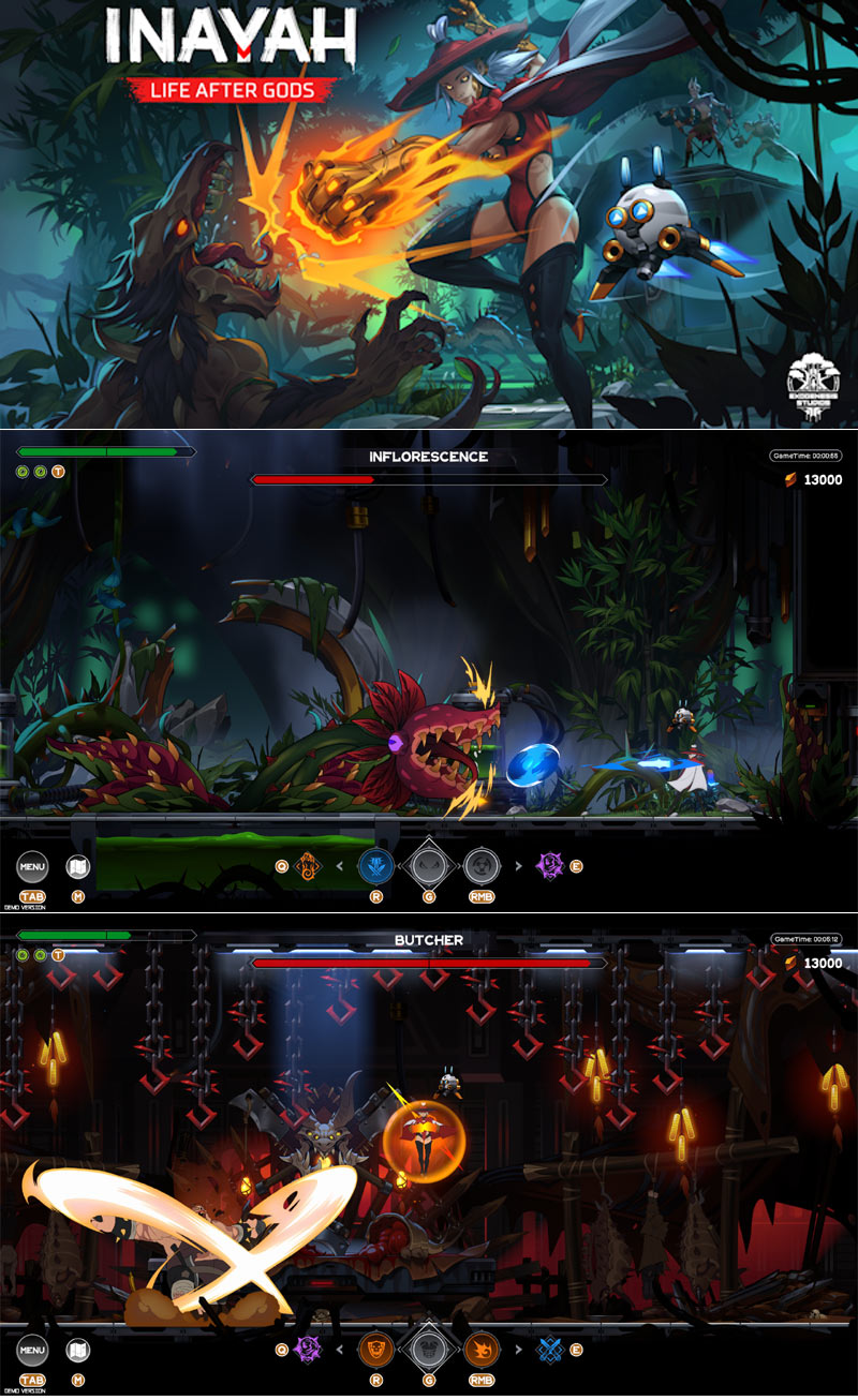 보스 러쉬 메트로배니아 – ‘이나야: 라이프 애프터 갓’ PC 정식 버전 출시