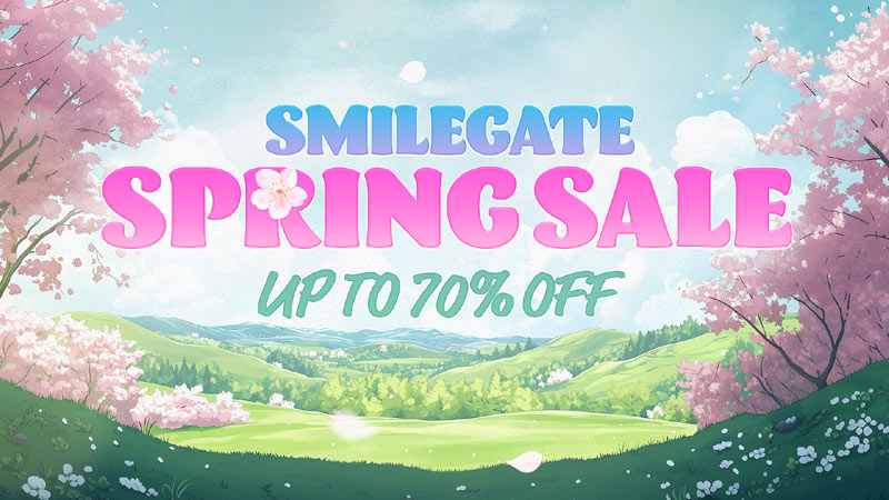 스마일게이트, 스팀서 ‘스마일게이트 스프링 세일’ 연다!