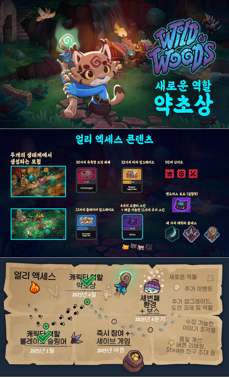데달릭 협동 액션 게임 ‘와일드 우드’, 최신 업데이트 출시 본문 이미지