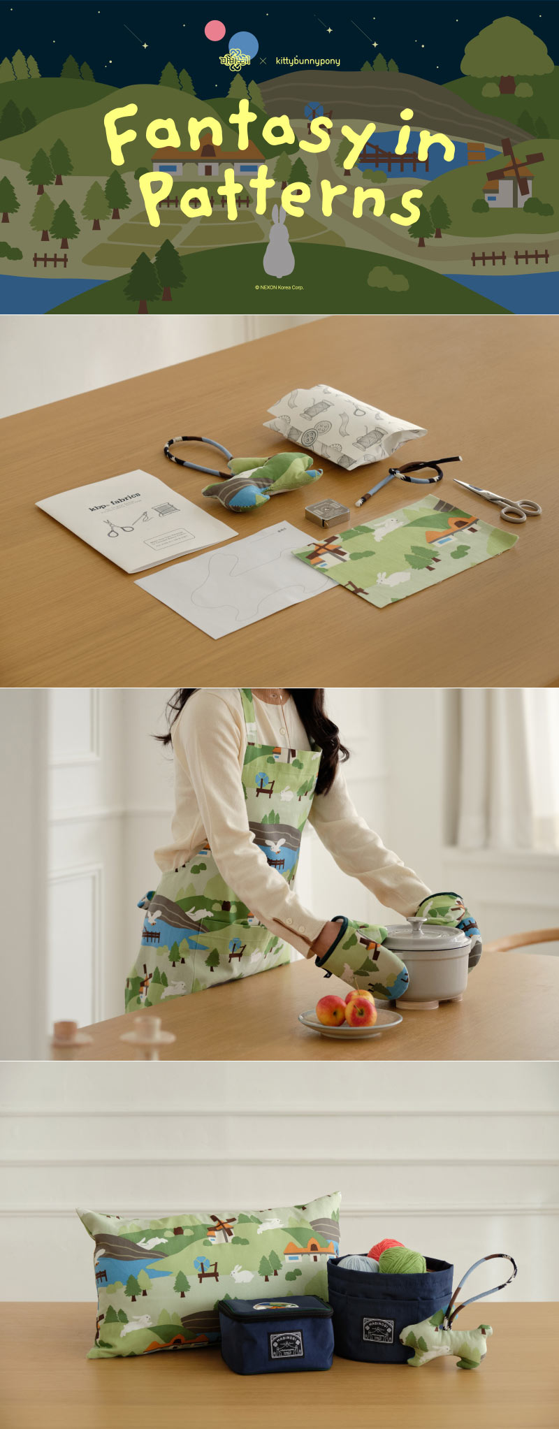 넥슨 ‘마비노기’, 키티버니포니와 첫 컬래버레이션 굿즈 공개