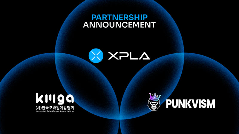 XPLA, 한국모바일게임협회 및 펑크비즘과 ‘웹3 게임 인큐베이션’ 업무협약 체결