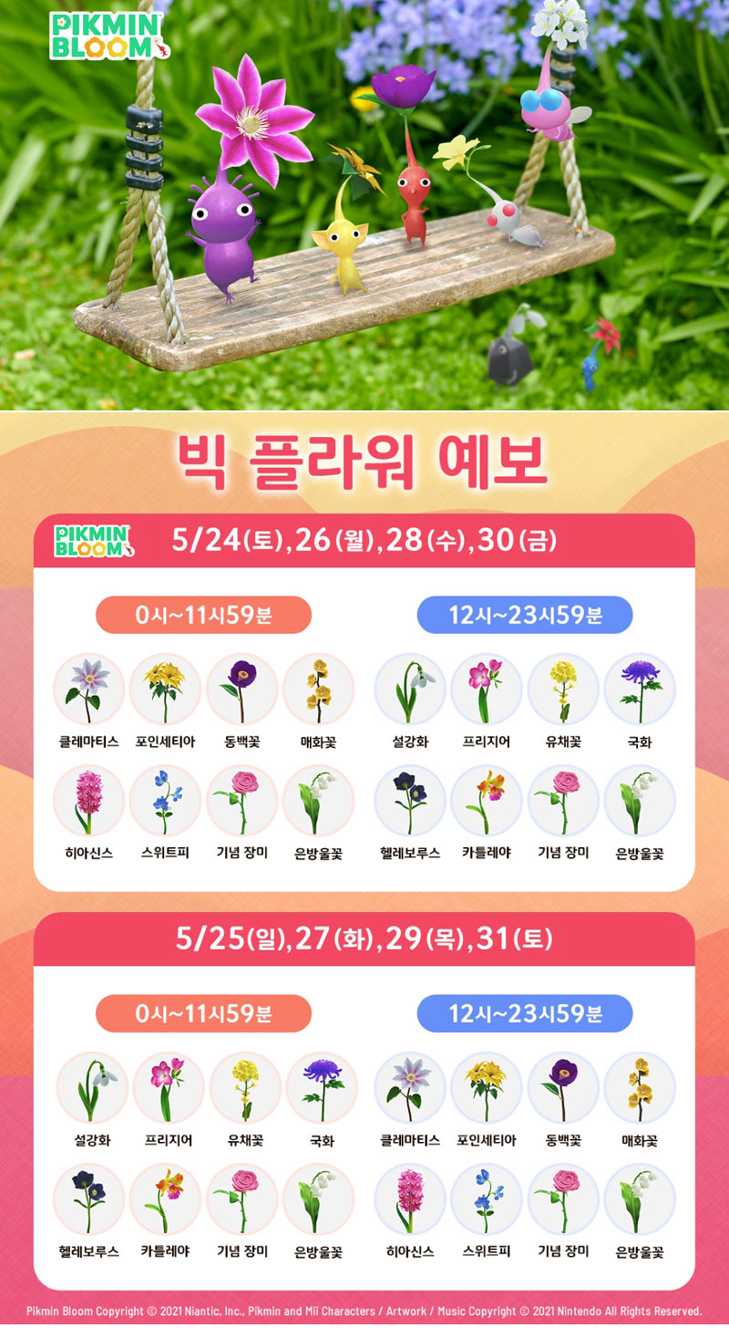 나이언틱 AR 게임 ‘피크민 블룸’ 3.5주년 맞이 특별 커뮤니티 위크 이벤트 진행