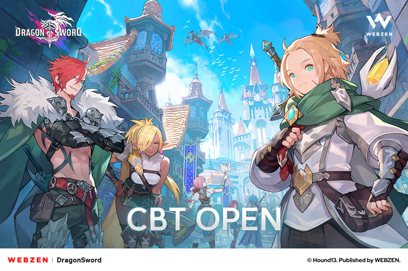 웹젠, 국산 오픈월드 액션RPG ‘드래곤소드’ CBT 진행