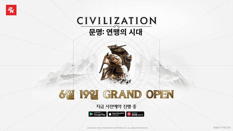 2K, 모바일 신작 ‘문명: 연맹의 시대’ 6월 19일 정식 출시!