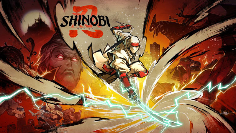 붓끝에서 펼쳐지는 무한의 칼날 ‘SHINOBI 복수의 참격’ 스토리 트레일러와 2편의 캐릭터 트레일러 공개