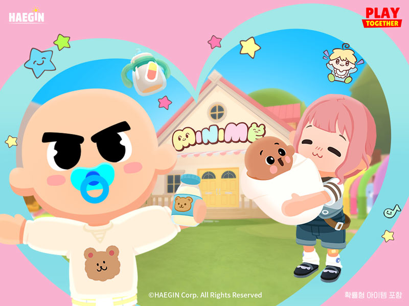 ‘플레이투게더’, 미니미 시스템 도입!  “유저 돌봄 따라 꿈도 달라져”    