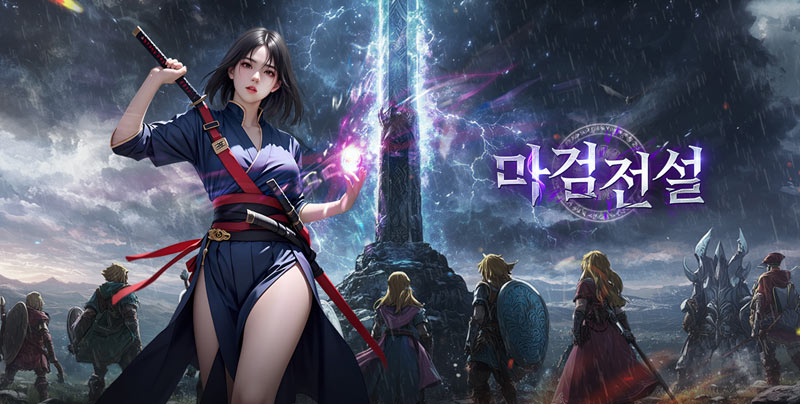 검과 마법의 세계, ‘마검전설’ 정식 출시