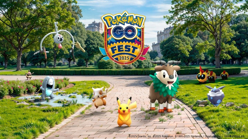 나이언틱, "Pokémon GO Fest 2025: 글로벌" 상세 정보 공개!